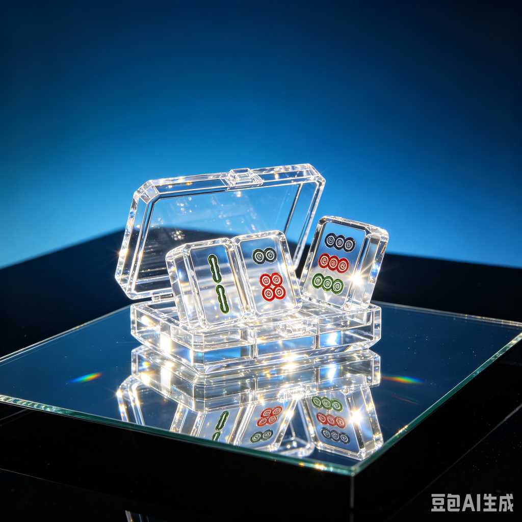 light mahjong set for easy carry
